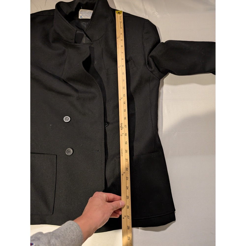 Pendleton Women's Large Black Long Wool Blazer Ja… - image 6
